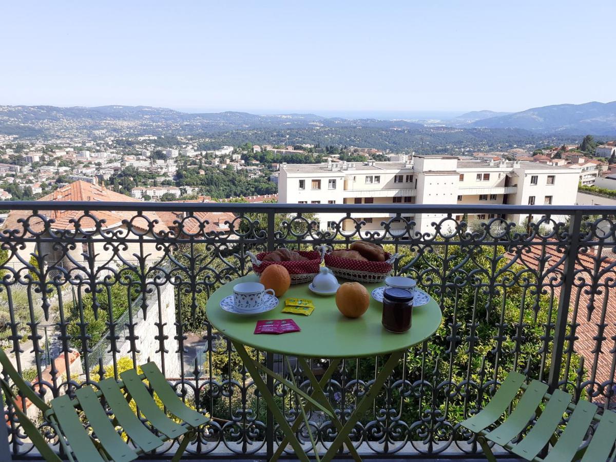 Les Palmiers Bed & Breakfast กราส ภายนอก รูปภาพ